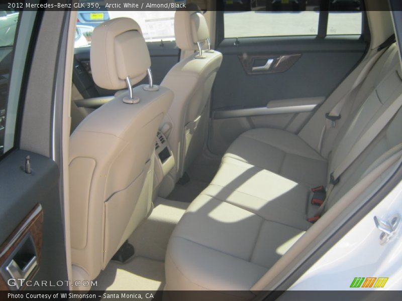 Arctic White / Almond/Black 2012 Mercedes-Benz GLK 350