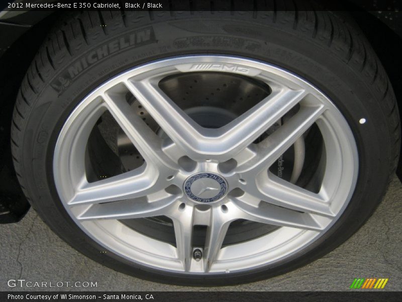 Black / Black 2012 Mercedes-Benz E 350 Cabriolet