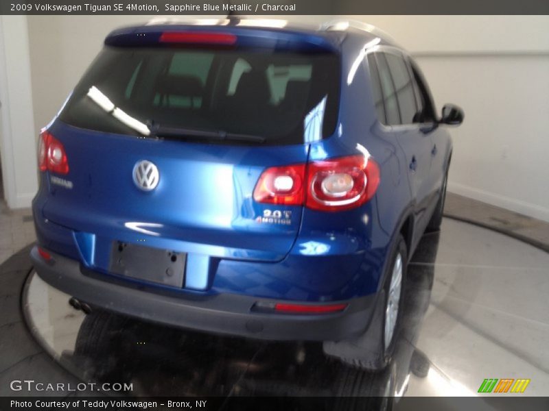 Sapphire Blue Metallic / Charcoal 2009 Volkswagen Tiguan SE 4Motion