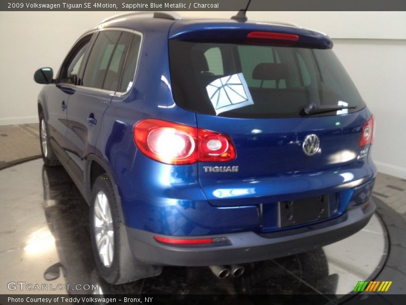 Sapphire Blue Metallic / Charcoal 2009 Volkswagen Tiguan SE 4Motion