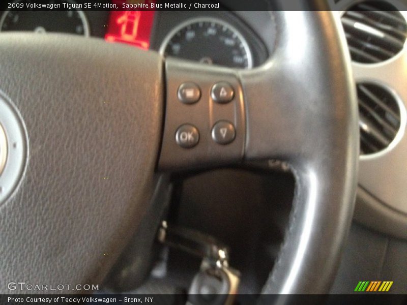 Sapphire Blue Metallic / Charcoal 2009 Volkswagen Tiguan SE 4Motion