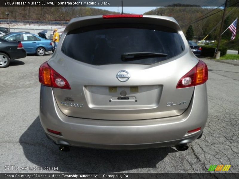 Saharan Stone Metallic / Black 2009 Nissan Murano SL AWD