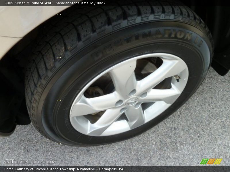 Saharan Stone Metallic / Black 2009 Nissan Murano SL AWD