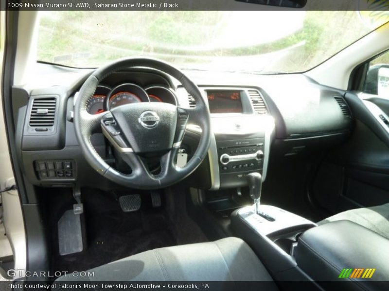 Saharan Stone Metallic / Black 2009 Nissan Murano SL AWD