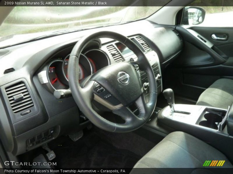 Saharan Stone Metallic / Black 2009 Nissan Murano SL AWD