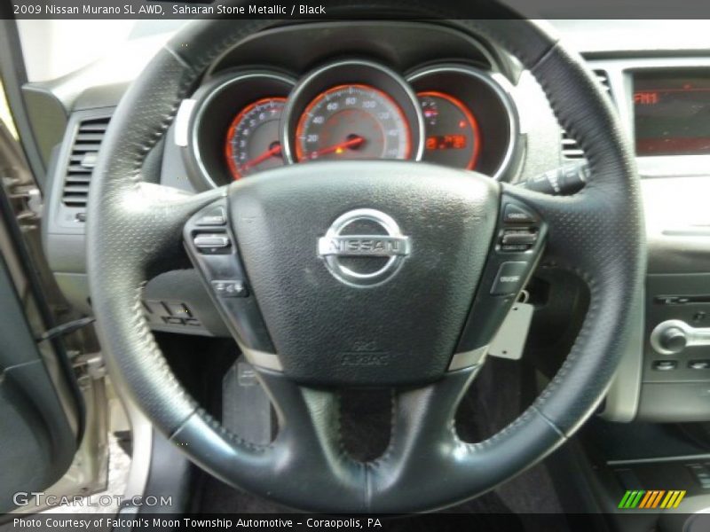 Saharan Stone Metallic / Black 2009 Nissan Murano SL AWD