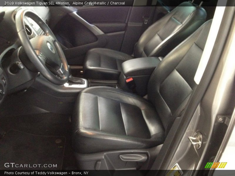 Alpine Grey Metallic / Charcoal 2009 Volkswagen Tiguan SEL 4Motion