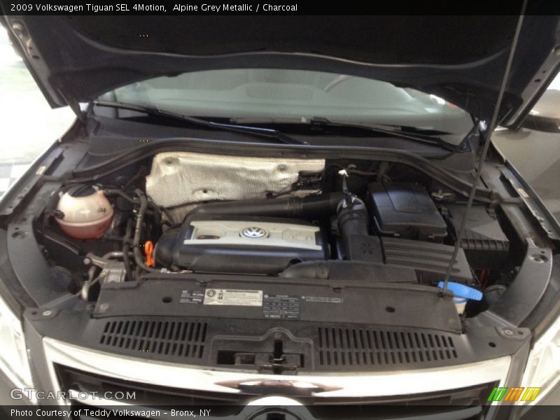 Alpine Grey Metallic / Charcoal 2009 Volkswagen Tiguan SEL 4Motion
