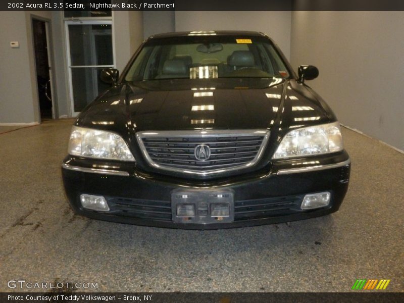Nighthawk Black / Parchment 2002 Acura RL 3.5 Sedan