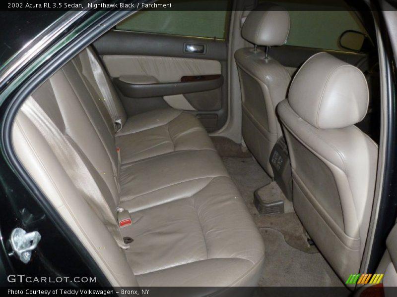 Nighthawk Black / Parchment 2002 Acura RL 3.5 Sedan