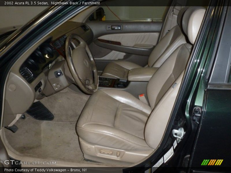 Nighthawk Black / Parchment 2002 Acura RL 3.5 Sedan