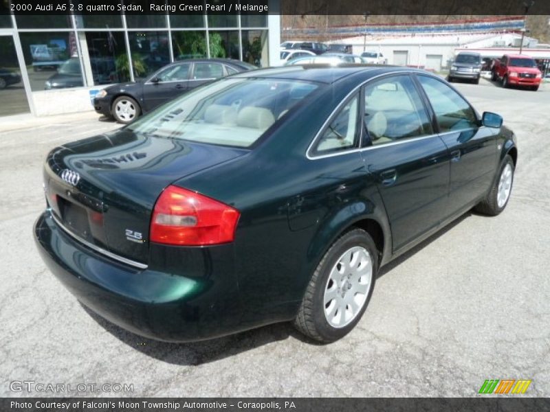 Racing Green Pearl / Melange 2000 Audi A6 2.8 quattro Sedan