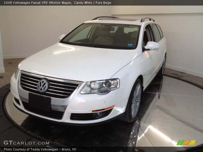  2008 Passat VR6 4Motion Wagon Candy White