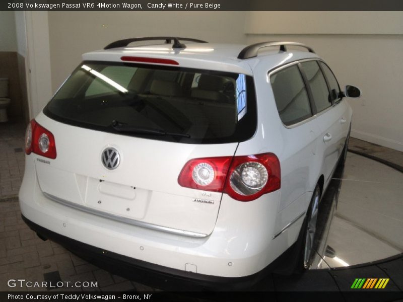 Candy White / Pure Beige 2008 Volkswagen Passat VR6 4Motion Wagon
