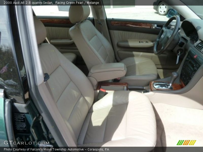 Racing Green Pearl / Melange 2000 Audi A6 2.8 quattro Sedan
