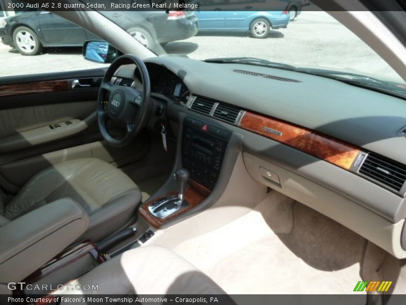 Racing Green Pearl / Melange 2000 Audi A6 2.8 quattro Sedan
