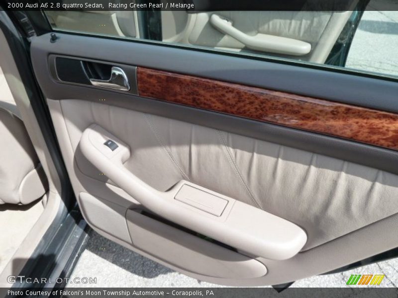 Racing Green Pearl / Melange 2000 Audi A6 2.8 quattro Sedan