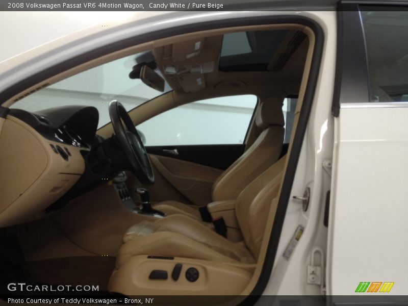 Candy White / Pure Beige 2008 Volkswagen Passat VR6 4Motion Wagon