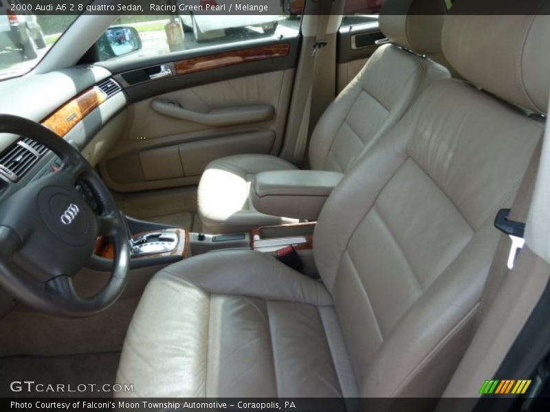Racing Green Pearl / Melange 2000 Audi A6 2.8 quattro Sedan