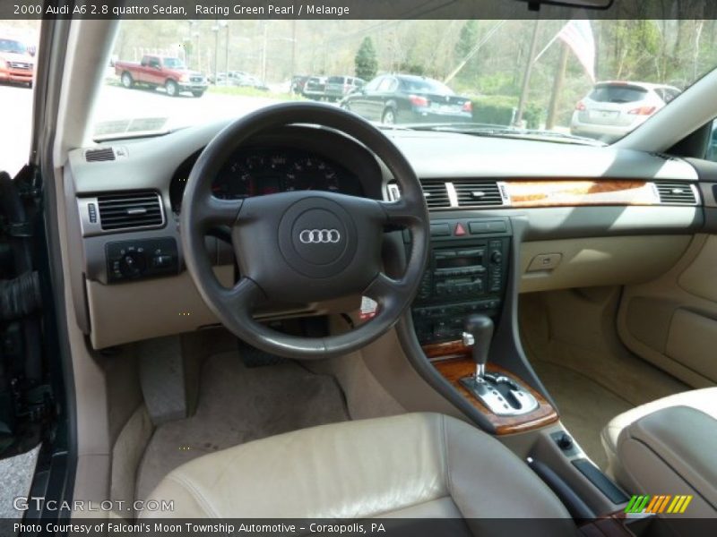 Racing Green Pearl / Melange 2000 Audi A6 2.8 quattro Sedan