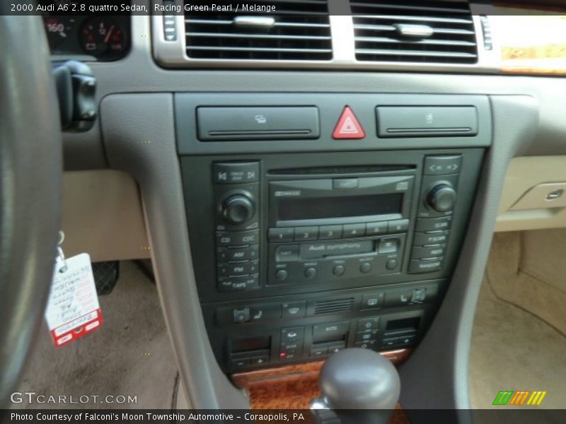 Racing Green Pearl / Melange 2000 Audi A6 2.8 quattro Sedan