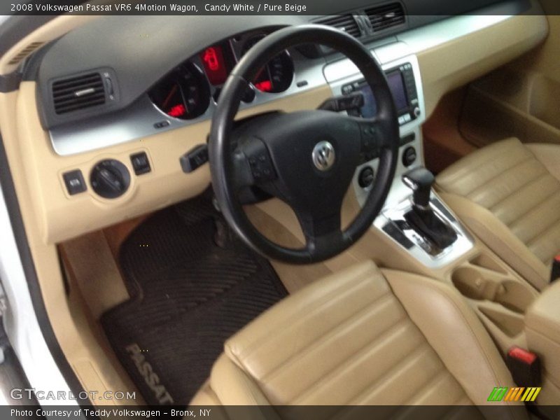 Candy White / Pure Beige 2008 Volkswagen Passat VR6 4Motion Wagon