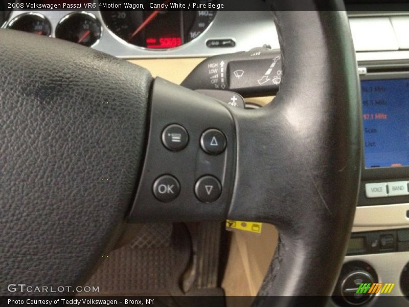 Candy White / Pure Beige 2008 Volkswagen Passat VR6 4Motion Wagon