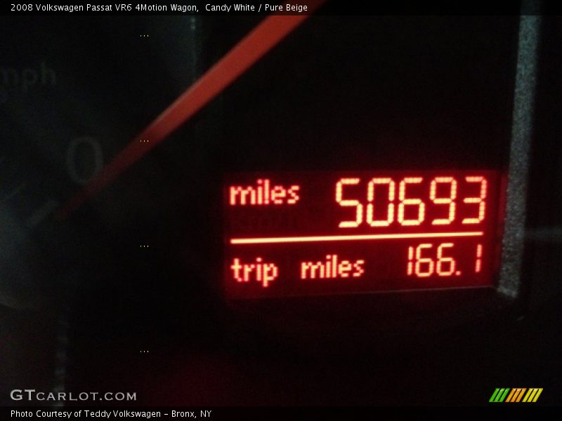 Candy White / Pure Beige 2008 Volkswagen Passat VR6 4Motion Wagon