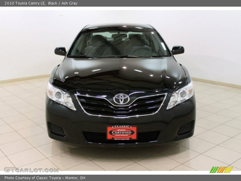Black / Ash Gray 2010 Toyota Camry LE