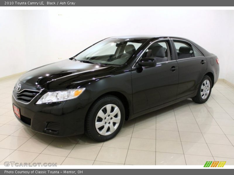 Black / Ash Gray 2010 Toyota Camry LE