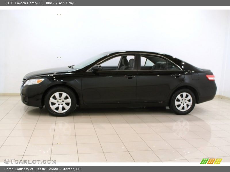 Black / Ash Gray 2010 Toyota Camry LE