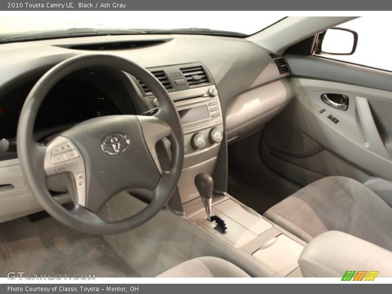 Black / Ash Gray 2010 Toyota Camry LE