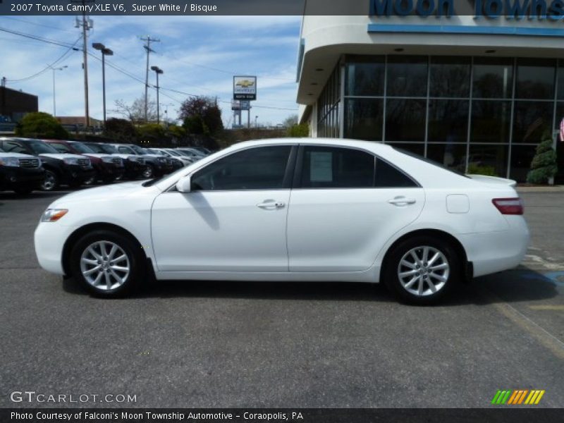 Super White / Bisque 2007 Toyota Camry XLE V6