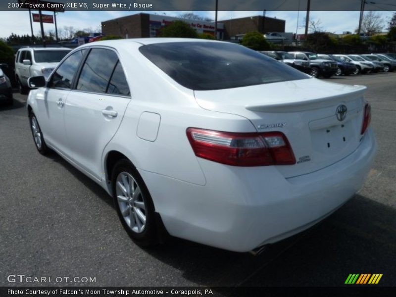 Super White / Bisque 2007 Toyota Camry XLE V6