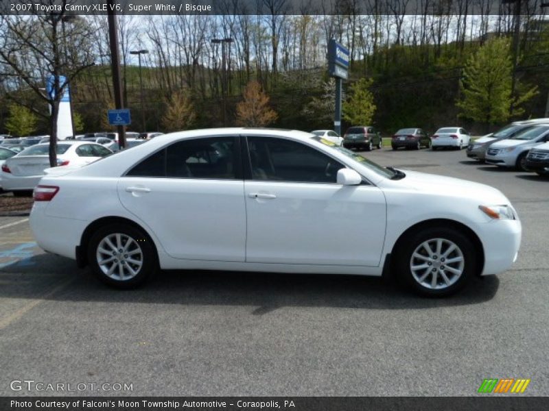 Super White / Bisque 2007 Toyota Camry XLE V6
