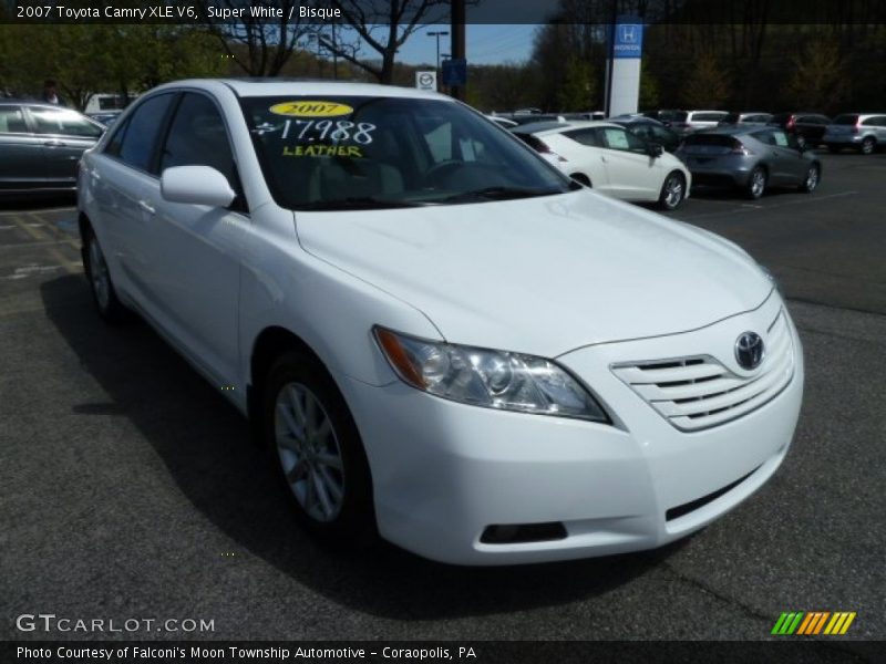 Super White / Bisque 2007 Toyota Camry XLE V6