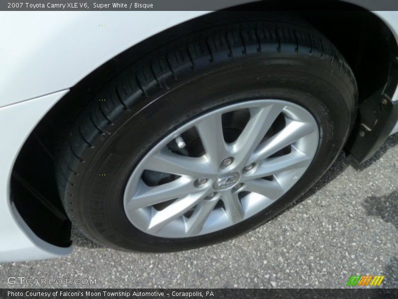 Super White / Bisque 2007 Toyota Camry XLE V6