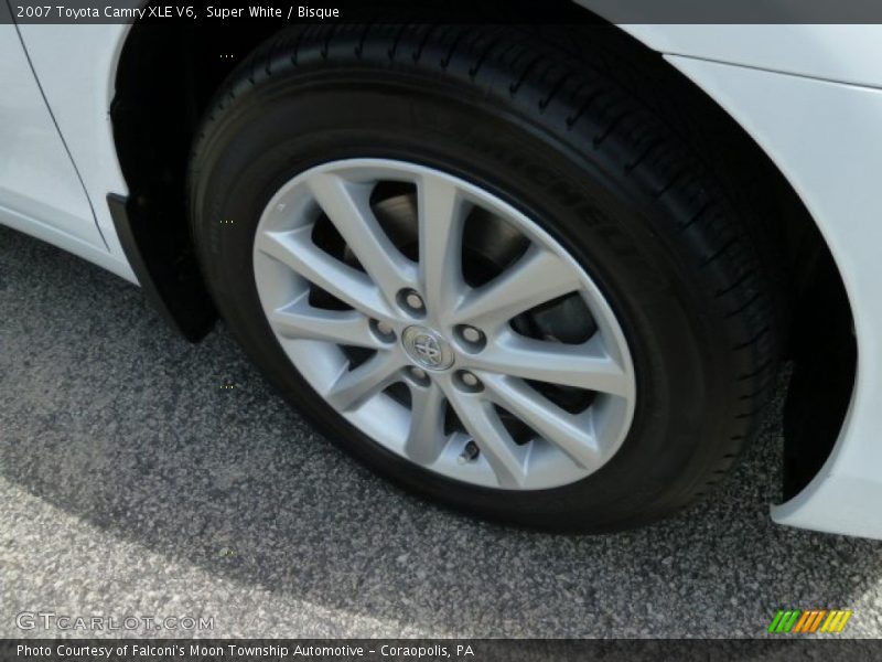 Super White / Bisque 2007 Toyota Camry XLE V6