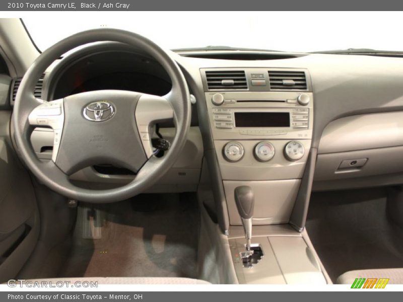 Black / Ash Gray 2010 Toyota Camry LE