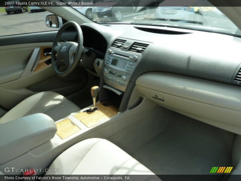 Super White / Bisque 2007 Toyota Camry XLE V6