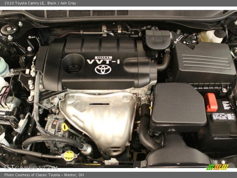 Black / Ash Gray 2010 Toyota Camry LE