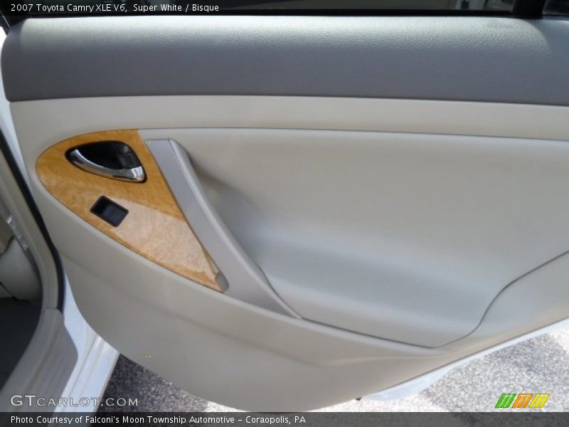 Super White / Bisque 2007 Toyota Camry XLE V6