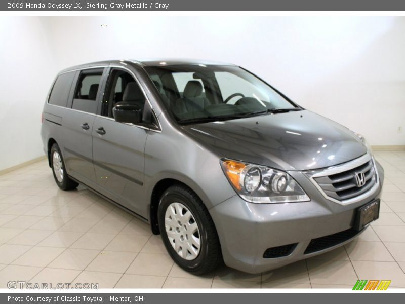 Sterling Gray Metallic / Gray 2009 Honda Odyssey LX