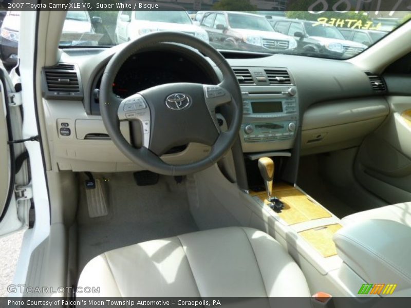 Super White / Bisque 2007 Toyota Camry XLE V6