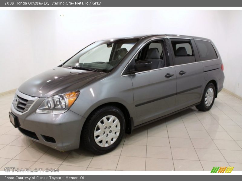 Sterling Gray Metallic / Gray 2009 Honda Odyssey LX