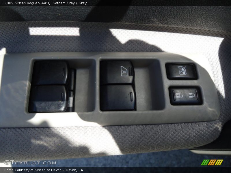 Gotham Gray / Gray 2009 Nissan Rogue S AWD
