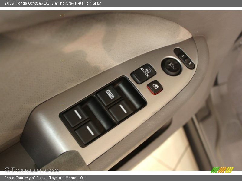 Sterling Gray Metallic / Gray 2009 Honda Odyssey LX