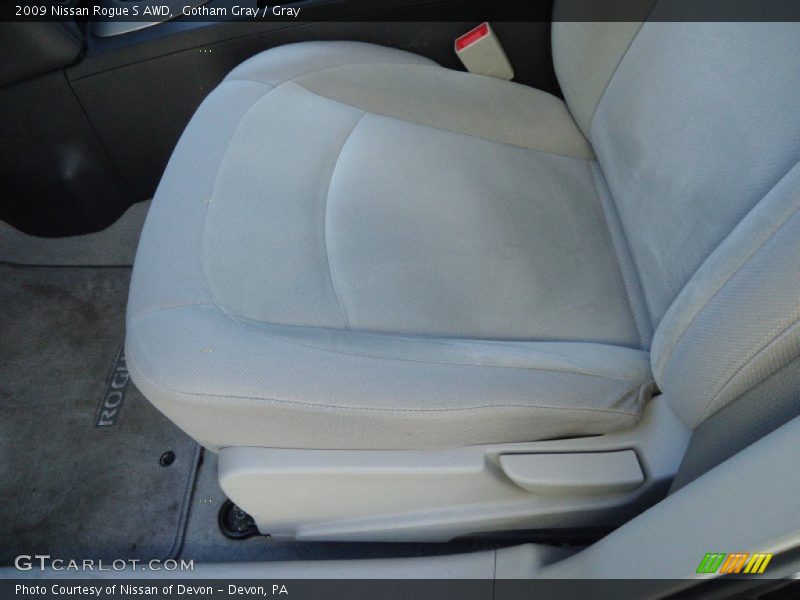 Gotham Gray / Gray 2009 Nissan Rogue S AWD