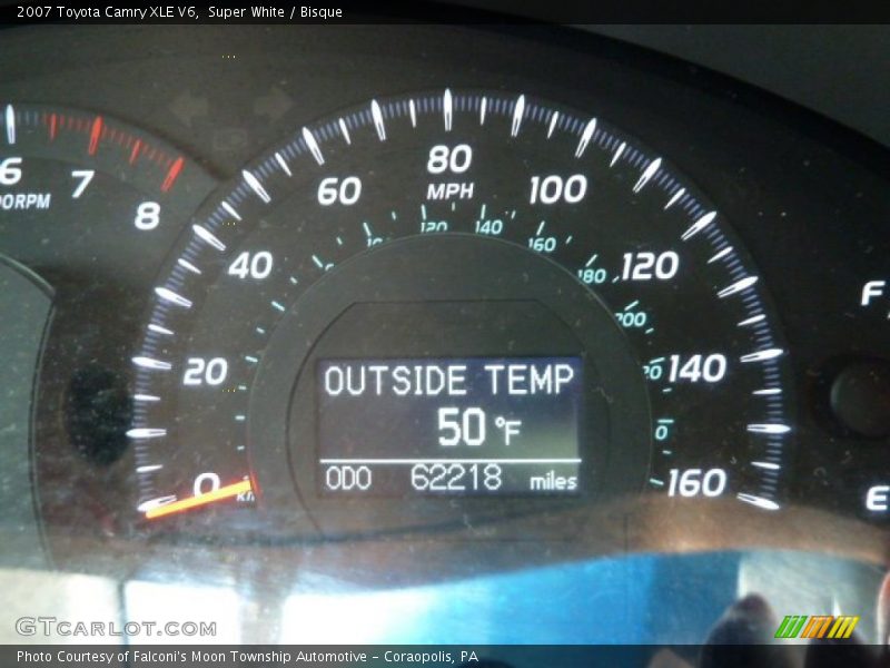 Super White / Bisque 2007 Toyota Camry XLE V6