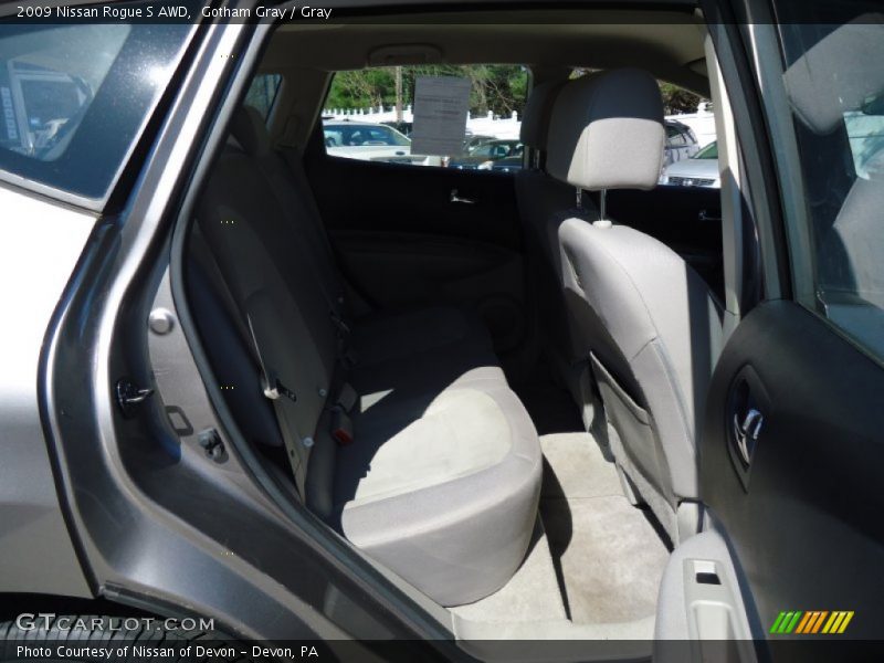 Gotham Gray / Gray 2009 Nissan Rogue S AWD